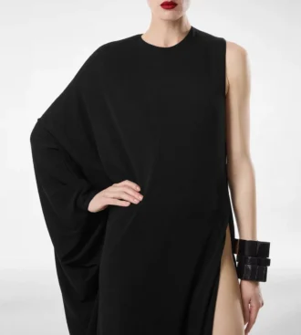 Abendkleid aus Crêpe-Jersey