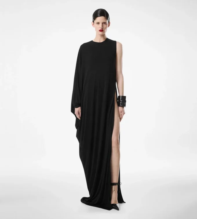 Abendkleid aus Crêpe-Jersey Abendkleid aus Crêpe-Jersey