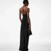 Abendkleid mit Kordelzug und Cut-Out-Details Abendkleid mit Kordelzug und Cut-Out-Details