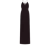 Abendkleid mit V-Ausschnitt und Cut-Out