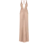 Abendkleid mit V-Ausschnitt und gekreuztem Ausschnitt Abendkleid mit V-Ausschnitt und gekreuztem Ausschnitt