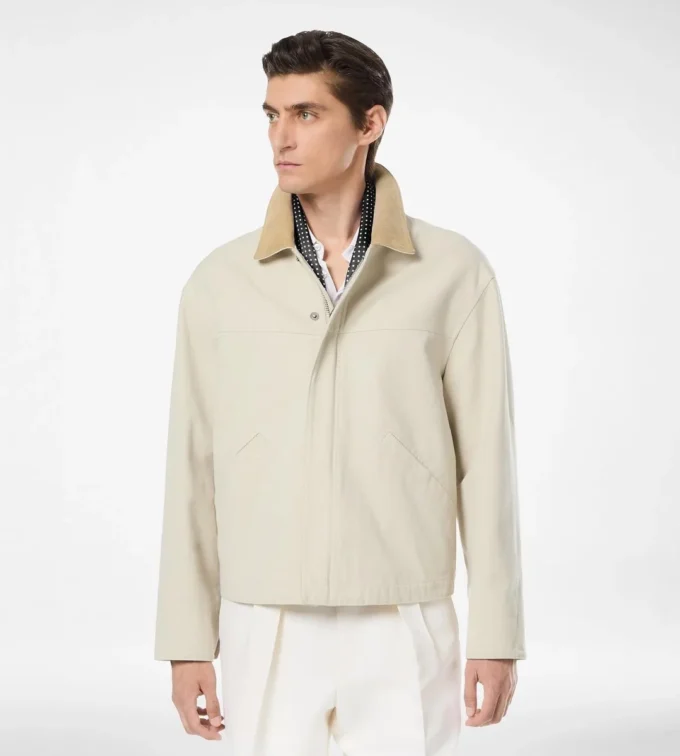 Arbeitsjacke aus Baumwoll-Canvas