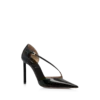 Asymmetrische Pumps aus Lackleder Asymmetrische Pumps aus Lackleder