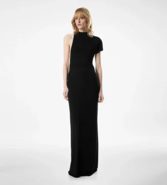 Asymmetrisches Abendkleid