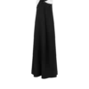 Asymmetrisches Abendkleid aus drapiertem Kreppsatin