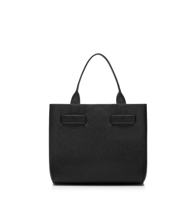 Audrey Small Tote aus genarbtem Leder Audrey Small Tote aus genarbtem Leder
