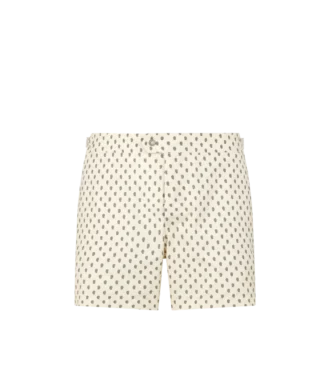 Badeshorts aus Nylon mit Paisley-Print