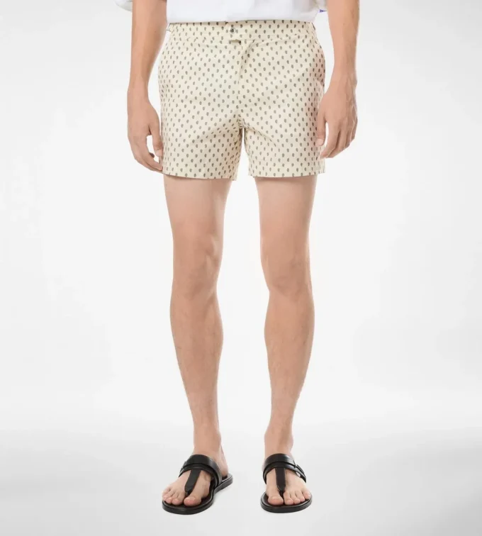 Badeshorts aus Nylon mit Paisley-Print Badeshorts aus Nylon mit Paisley-Print