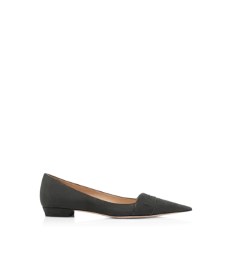 Ballerinas aus Wildleder mit EVA-Sohle