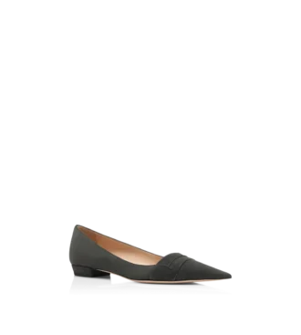 Ballerinas aus Wildleder mit EVA-Sohle