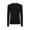 Baumwoll-Stretch-Henley