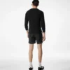 Baumwoll-Stretch-Henley