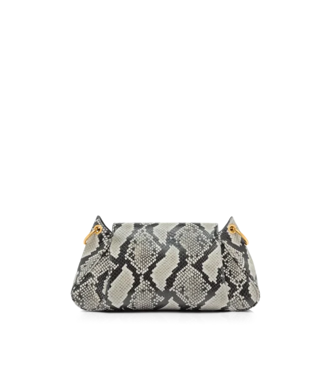 Bedruckte Python Tara Ketten-Umhängetasche Bedruckte Python Tara Ketten-Umhängetasche