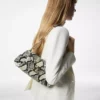 Bedruckte Python Tara Ketten-Umhängetasche Bedruckte Python Tara Ketten-Umhängetasche
