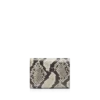 Bedruckte Python Tara Kompaktbrieftasche