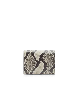 Bedruckte Python Tara Kompaktbrieftasche