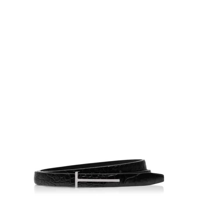 Bedruckter Croc Slim T Gürtel Bedruckter Croc Slim T Gürtel