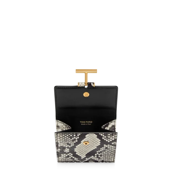 Bedruckter Python Tara Kartenhalter