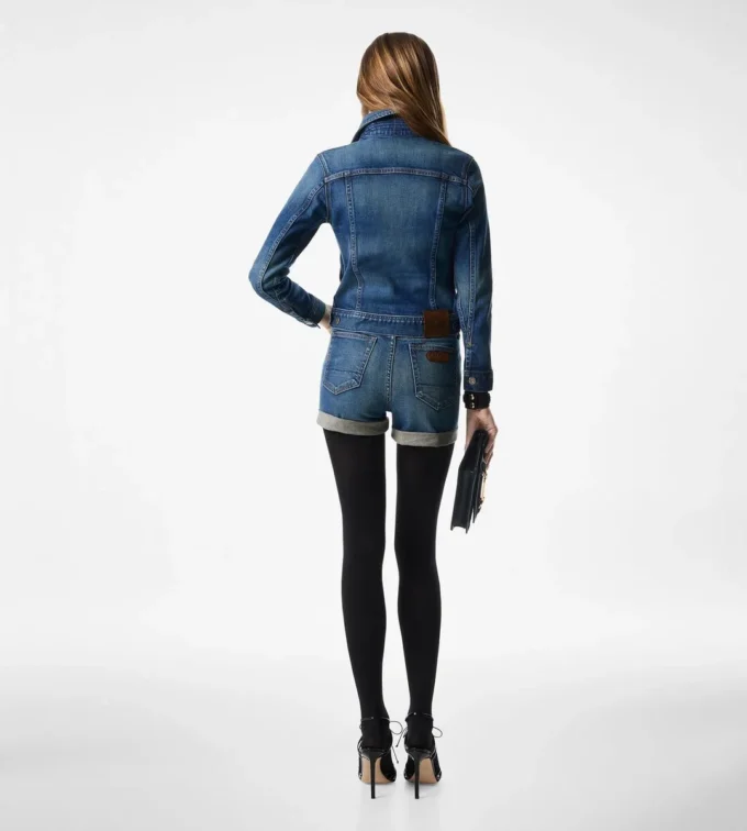 Bequeme Stonewashed-Jeansshorts Bequeme Stonewashed-Jeansshorts