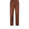 Bikerhose aus Büffelleder Bikerhose aus Büffelleder