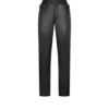 Bikerhose aus strukturiertem Narbenleder