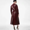 Bikerjacke aus bedrucktem Leder und gewaschenem Duchesse-Stoff Bikerjacke aus bedrucktem Leder und gewaschenem Duchesse-Stoff