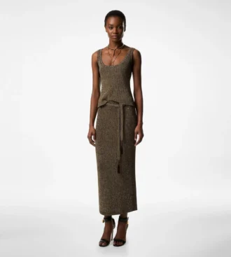Weste mit Tom Ford Metallplakette