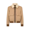 Blouson mit doppelt teilbarem Lammfellkragen
