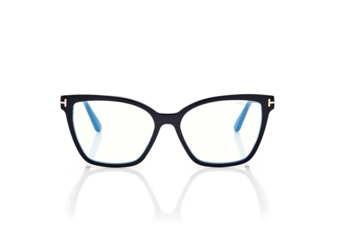 Blue Block Cat Eye Opticals