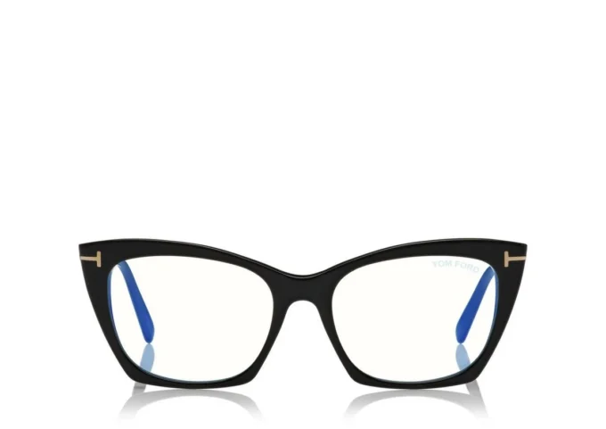 Blue Block Cat Eye Opticals