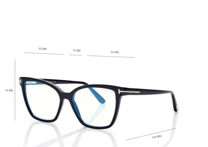 Blue Block Cat Eye Opticals