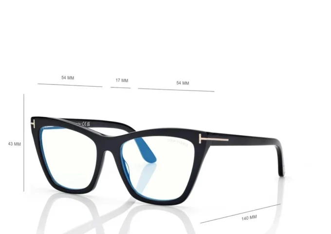 Blue Block Cat Eye Opticals mit aufsteckbarer Sonnenbrille Blue Block Cat Eye Opticals mit aufsteckbarer Sonnenbrille