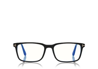 Blue Block Rechteckige Brille