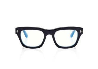 Blue Block Rechteckige Brille