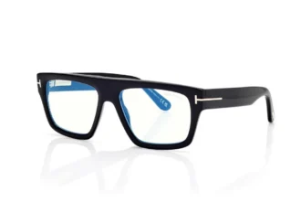 Blue Block Rechteckige Brille