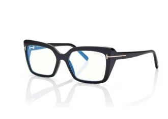 Blue Block Rechteckige Brille