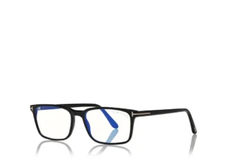 Blue Block Rechteckige Brille