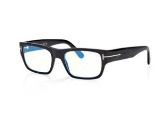 Blue Block Rechteckige Brille