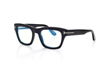 Blue Block Rechteckige Brille