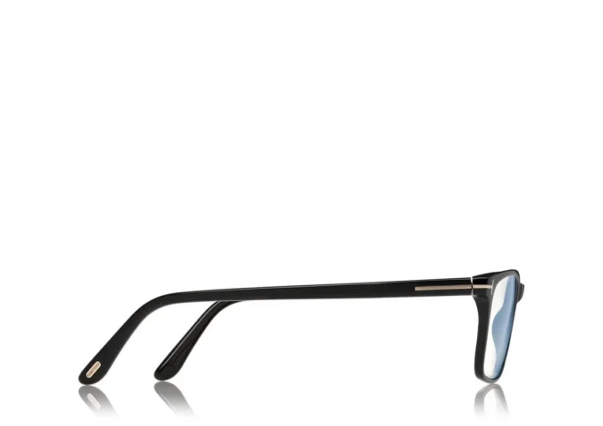 Blue Block Rechteckige Brille