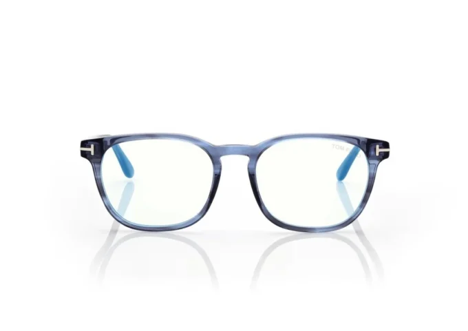 Blue Block Round Opticals