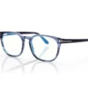Blue Block Round Opticals