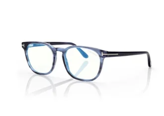 Blue Block Round Opticals