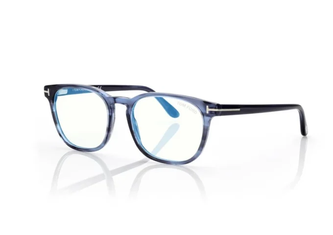 Blue Block Round Opticals