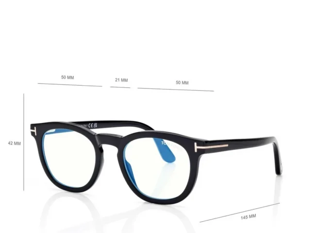 Blue Block Round Opticals Blue Block Round Opticals