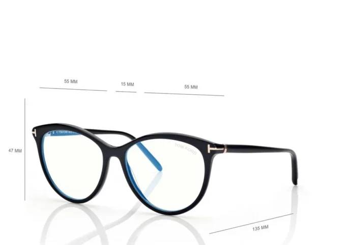 Blue Block Round Opticals