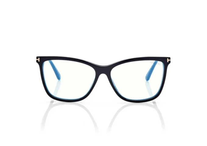 Blue Block Soft Cat Eye Opticals Clip-on-Sonnenbrille