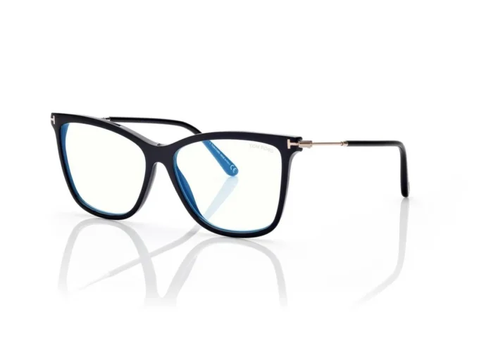 Blue Block Soft Cat Eye Opticals Clip-on-Sonnenbrille