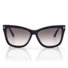 Blue Block Soft Cat Eye Opticals Clip-on-Sonnenbrille