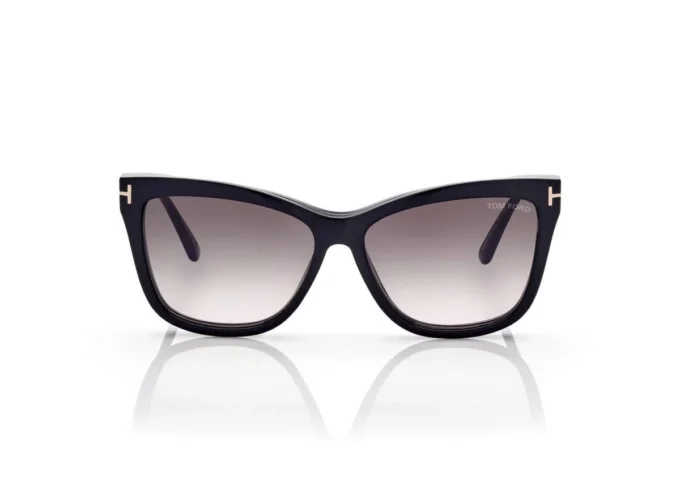 Blue Block Soft Cat Eye Opticals Clip-on-Sonnenbrille